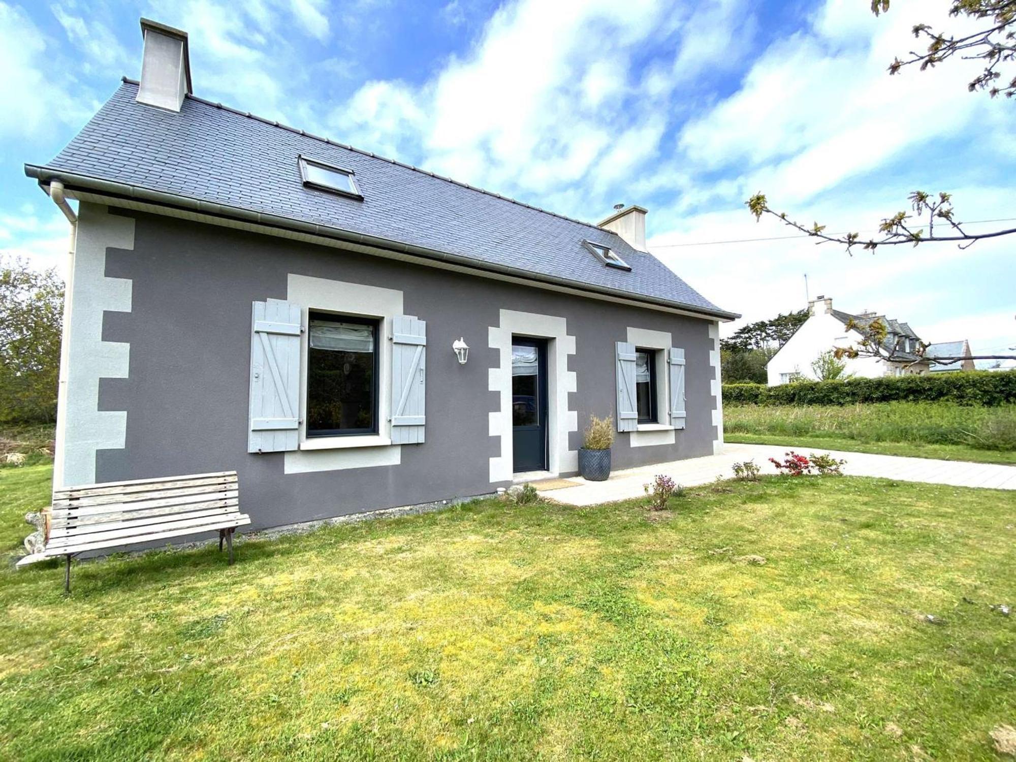 Maison 3* Renovee, Proche Plage Et Sentier Des Douaniers, 4 Pers, Wifi, Parking, Jardin, Bbq - Fr-1-368-156 Perros-Guirec Zewnętrze zdjęcie